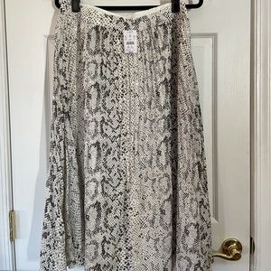 J Crew Pleated Skirt